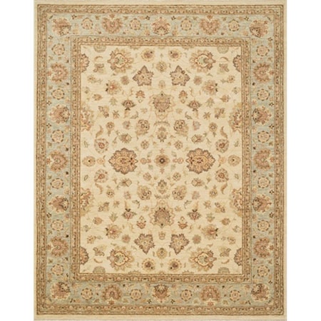 Loloi 12 ft. x 17 ft. 6 in. Majestic Rectangular Shape Hand Knotted Area Rug- Ivory and Blue MAJEMM-07IVBBC0H6